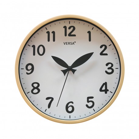 ECLIPSE BEIGE KITCHEN CLOCK 30CM
