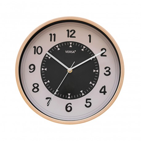 VINTAGE WHITE KITCHEN CLOCK 30CM