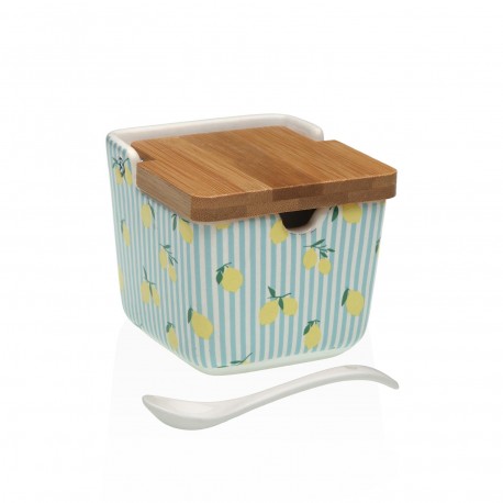 LEMON LINE SUGAR BOWL