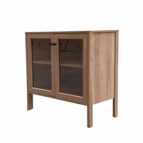 LYDEN 2-GLASS-DOOR SIDEBOARD
