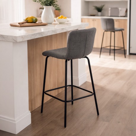 LIGHT GREY STOOL