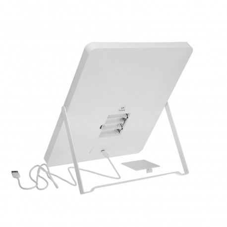 RECTANGULAR LED MIRROR WITH STAND