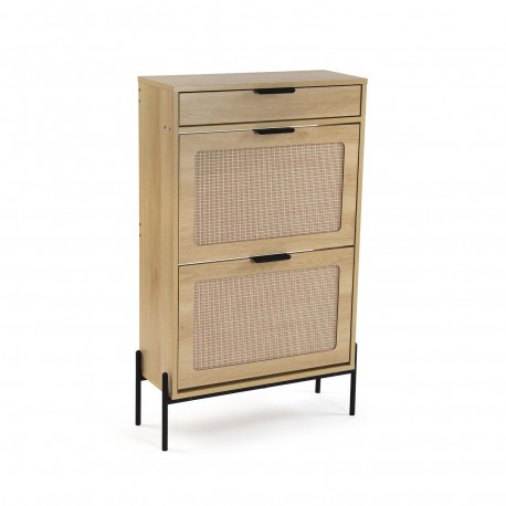 SHOE CABINET 2 DOORS WITH DRAWER