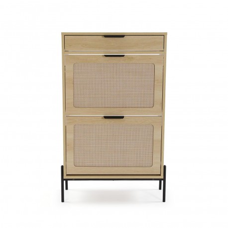 SHOE CABINET 2 DOORS WITH DRAWER