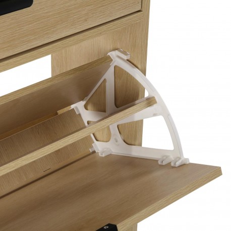 SHOE CABINET 2 DOORS WITH DRAWER