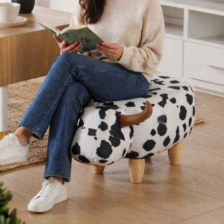 COW POUFFE