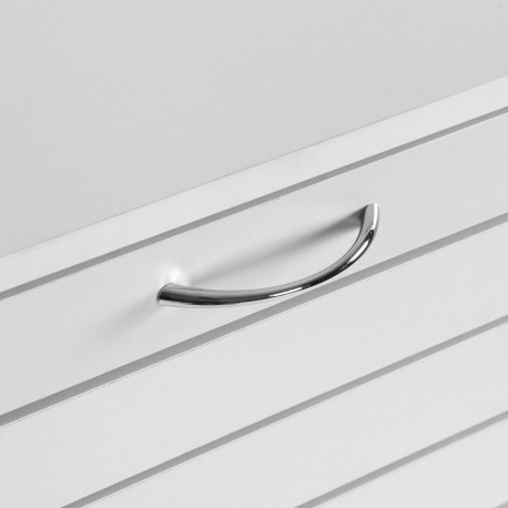 WHITE SHOE CABINET 3 DRAWERS