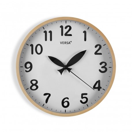 ECLIPSE BEIGE KITCHEN CLOCK 30CM