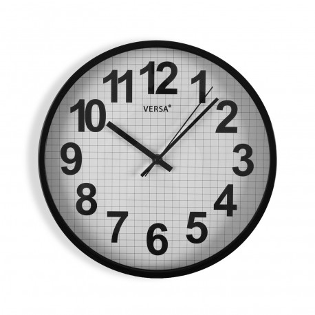 ATLAS WHITE KITCHEN CLOCK 30CM