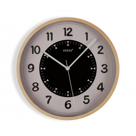 VINTAGE WHITE KITCHEN CLOCK 30CM