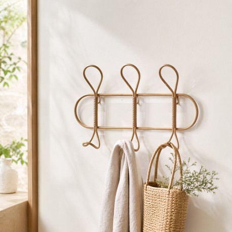 METAL RACK WITH 3 HANGERS