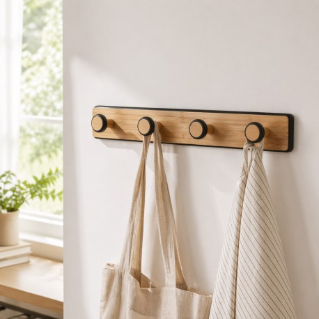 BAMBOO COAT RACK