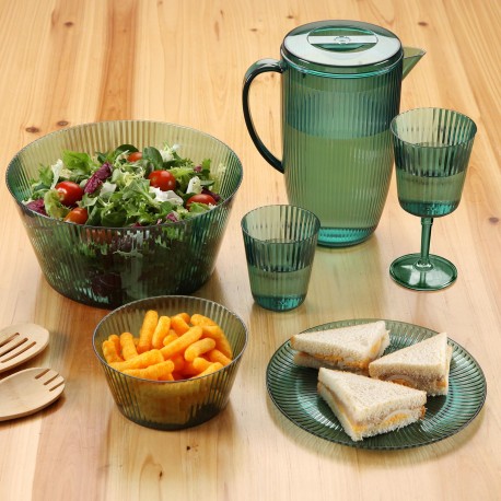 GREEN SALAD BOWL 23CM