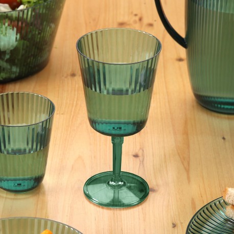 TRANSPARENT WINE GLASS 360ML