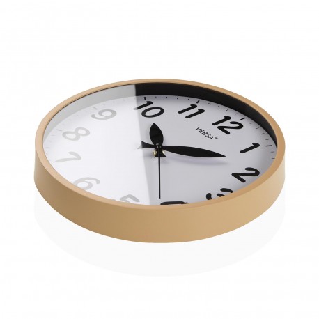 ECLIPSE BEIGE KITCHEN CLOCK 30CM
