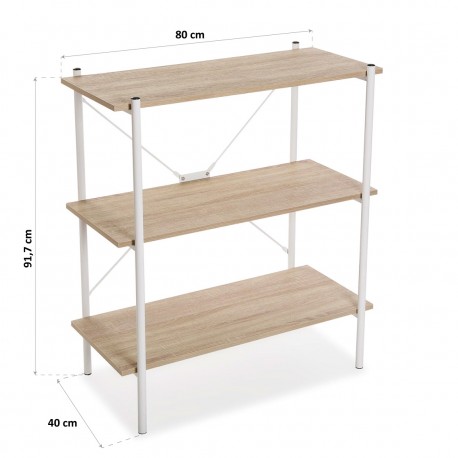 SHELVES 3 LEVELS