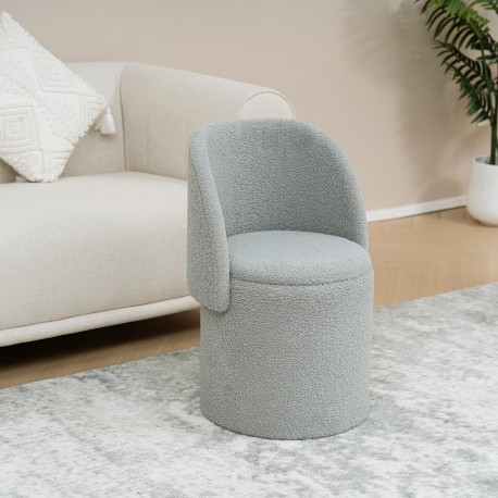 GREY STORAGE SEAT