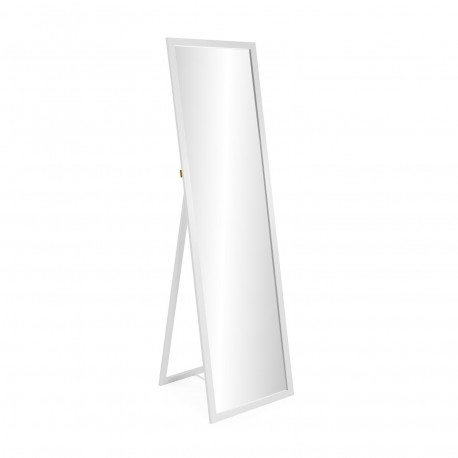 WHITE STANDING MIRROR