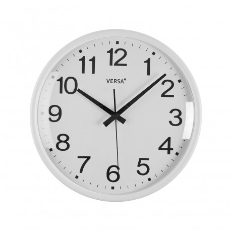WHITE GIA WALL CLOCK 31CM