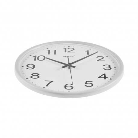 WHITE GIA WALL CLOCK 31CM