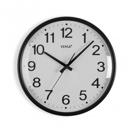 BLACK GIA WALL CLOCK 31CM