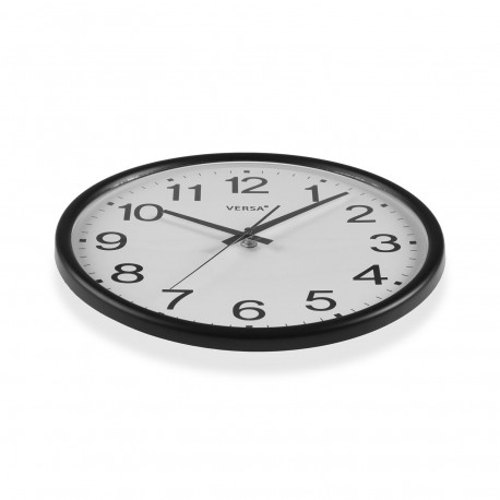 BLACK GIA WALL CLOCK 31CM