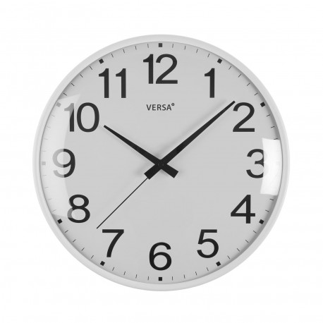 WHITE GIA WALL CLOCK 35CM
