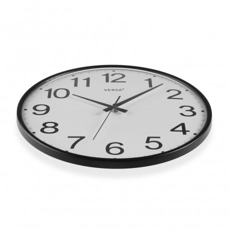 BLACK GIA WALL CLOCK 35CM
