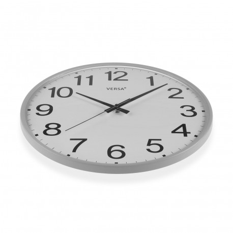 GREY GIA WALL CLOCK 35CM