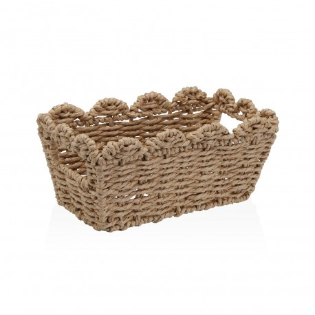 WOVEN BASKET NATURAL EDGE