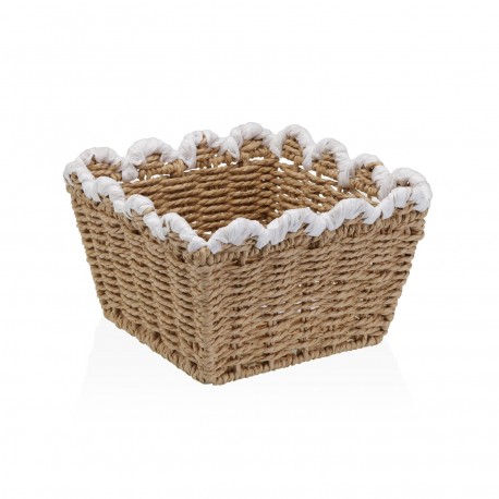 WOVEN BASKET WHITE EDGE
