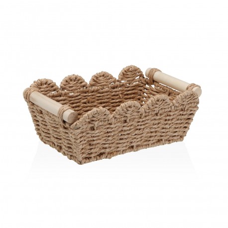 WOVEN BASKET NATURAL EDGE