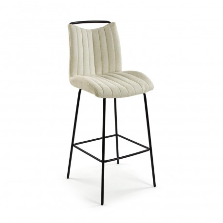 WHITE BAR STOOL