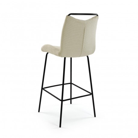 WHITE BAR STOOL