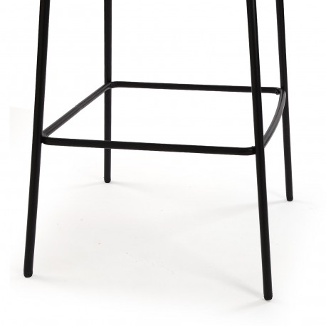 WHITE BAR STOOL