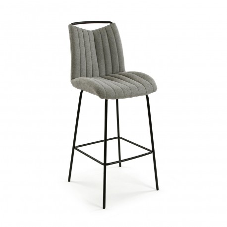 LIGHT GREY BAR STOOL