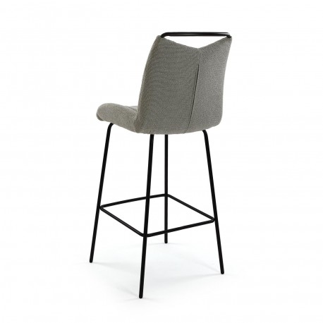 LIGHT GREY BAR STOOL