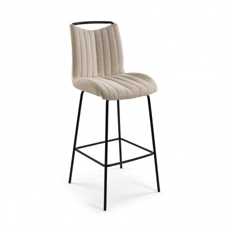 LIGHT BEIGE BAR STOOL
