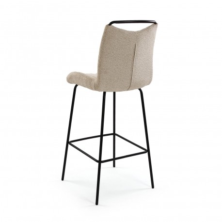 LIGHT BEIGE BAR STOOL
