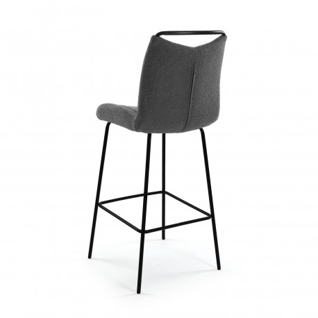 DARK GREY BAR STOOL