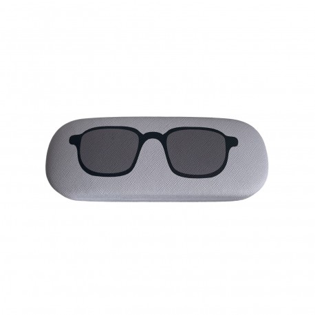 GREY GLASSES CASE