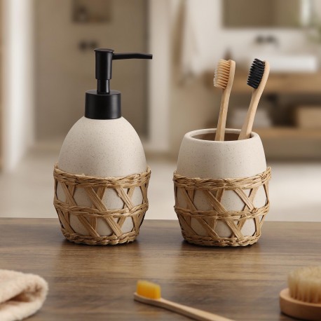 TANTRA BEIGE TOOTHBRUSH HOLDER