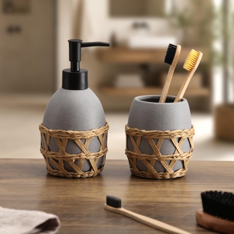 TANTRA GREY TOOTHBRUSH HOLDER