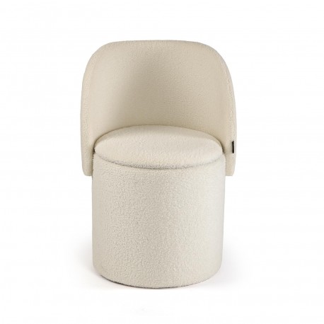 BEIGE STORAGE SEAT