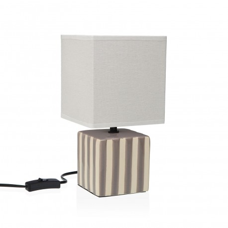 GREY STRIPED LAMP