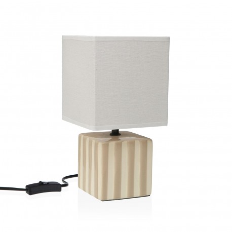 BEIGE STRIPED LAMP