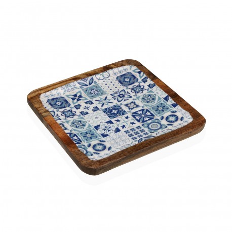 SQUARE AZURITA PLATTER