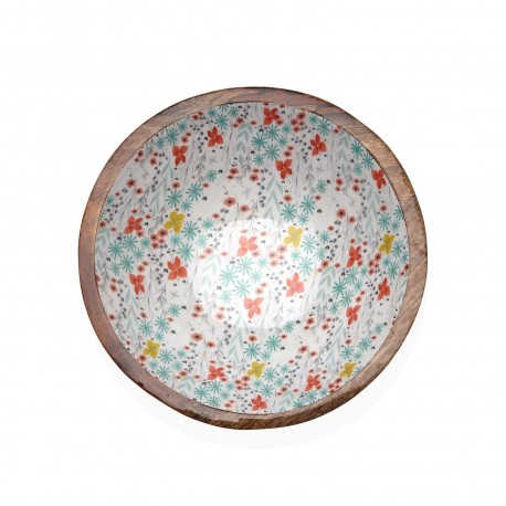 LARGE FIORELLA ENAMEL BOWL