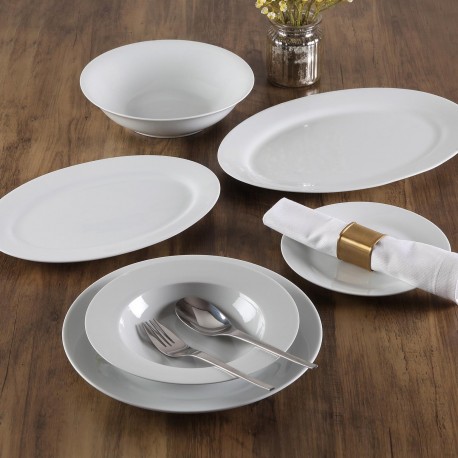 PURE WHITE SOUP PLATE