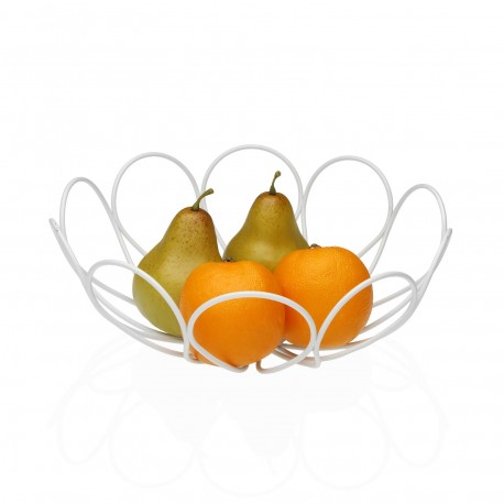 WHITE FRUIT PLATTER 30.5 CM